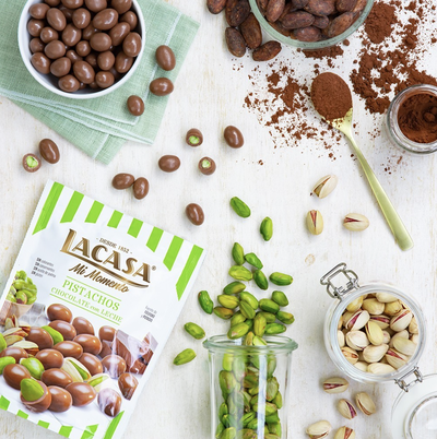Pistachos Bañados en Chocolate con Leche